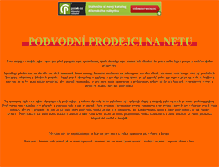 Tablet Screenshot of podvodnici-net.unas.cz