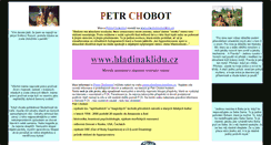 Desktop Screenshot of petr-chobot.unas.cz