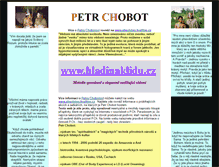 Tablet Screenshot of petr-chobot.unas.cz