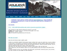 Tablet Screenshot of kolejova.unas.cz