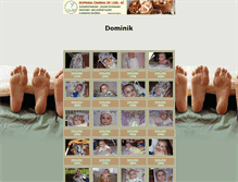 Tablet Screenshot of dominik.unas.cz