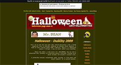 Desktop Screenshot of halloween-page.unas.cz