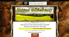 Desktop Screenshot of hornechlebanya.unas.cz