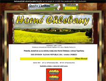 Tablet Screenshot of hornechlebanya.unas.cz
