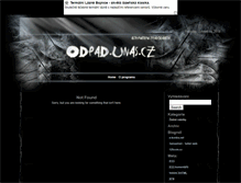 Tablet Screenshot of odpad.unas.cz