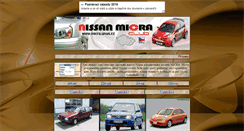 Desktop Screenshot of micra.unas.cz