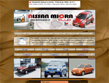 Tablet Screenshot of micra.unas.cz