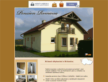 Tablet Screenshot of pensionromana.unas.cz