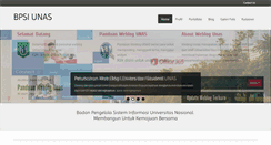 Desktop Screenshot of bpsi.unas.ac.id