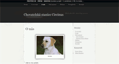 Desktop Screenshot of circinus.unas.cz