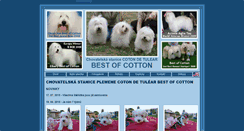 Desktop Screenshot of bestofcoton.unas.cz