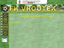 Tablet Screenshot of fkvroutek.unas.cz