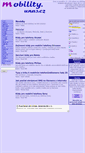 Mobile Screenshot of mobility.unas.cz