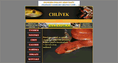 Desktop Screenshot of chlivek.unas.cz