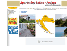 Tablet Screenshot of dalmacie.unas.cz