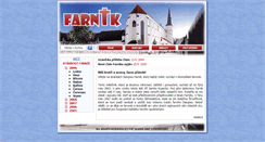 Desktop Screenshot of farnik-litomysl.unas.cz