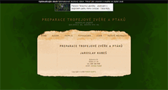 Desktop Screenshot of preparace.unas.cz