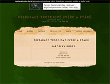 Tablet Screenshot of preparace.unas.cz