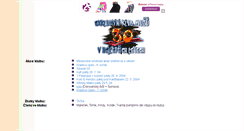Desktop Screenshot of 30.unas.cz