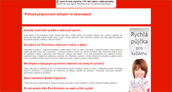 Desktop Screenshot of lanovky.unas.cz
