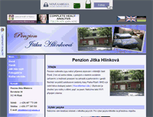 Tablet Screenshot of penzionhlinkova.unas.cz