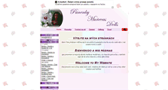 Desktop Screenshot of majadolls.unas.cz