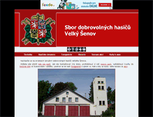 Tablet Screenshot of hasicivelkysenov.unas.cz