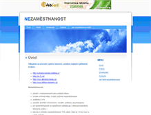 Tablet Screenshot of baner.unas.cz
