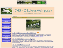 Tablet Screenshot of annelie.unas.cz