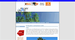 Desktop Screenshot of palmy.unas.cz