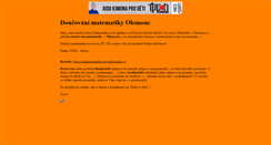 Desktop Screenshot of doucovanimatiky.unas.cz