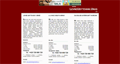Desktop Screenshot of levneubytovani.unas.cz