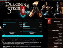 Tablet Screenshot of dungeonsiege3.unas.cz