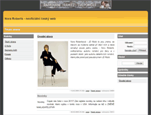 Tablet Screenshot of noraroberts.unas.cz