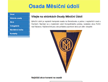 Tablet Screenshot of mesicniudoli.unas.cz