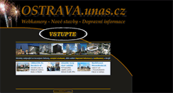 Desktop Screenshot of ostrava.unas.cz