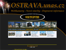 Tablet Screenshot of ostrava.unas.cz