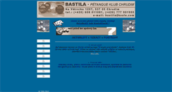 Desktop Screenshot of petanque.unas.cz