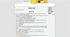 Desktop Screenshot of odkazovna.unas.cz