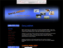 Tablet Screenshot of daruj-zazitek.unas.cz