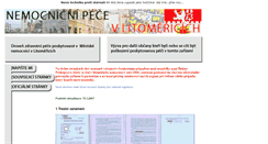 Desktop Screenshot of nemocnice-litomerice.unas.cz