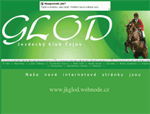 Tablet Screenshot of glod.unas.cz