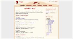 Desktop Screenshot of pikomat.unas.cz