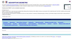 Desktop Screenshot of deskriptiva.unas.cz