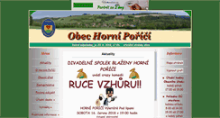 Desktop Screenshot of horniporici.unas.cz