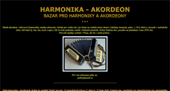 Desktop Screenshot of harmonika.unas.cz
