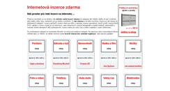 Desktop Screenshot of internetova-inzerce-zdarma.unas.cz