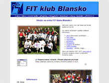 Tablet Screenshot of fitklub.unas.cz