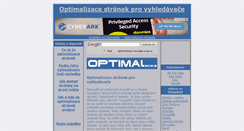 Desktop Screenshot of optimalizace-stranek.unas.cz