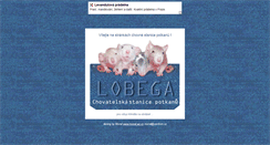 Desktop Screenshot of lobega.unas.cz